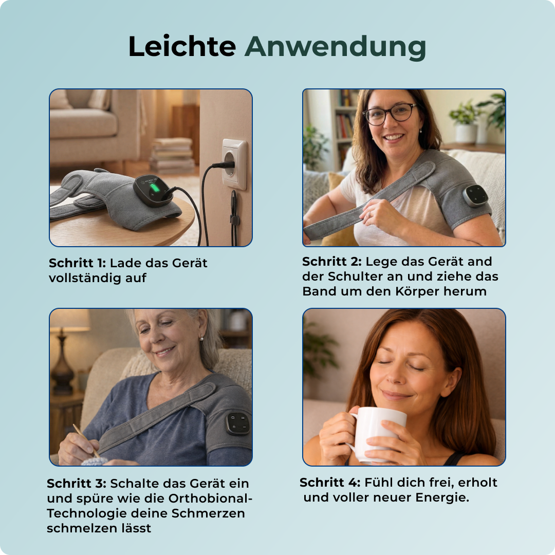FlexShoulder™ – Schulterstütze für komfortable Entspannung und Unterstützung
