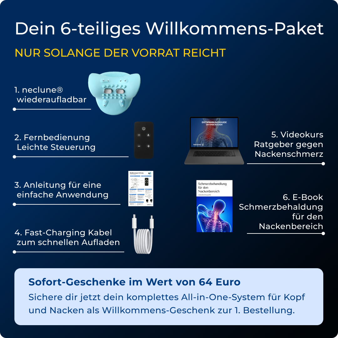 Cervixa | 5-in-1 Nacken Massager für tiefe Entspannung
