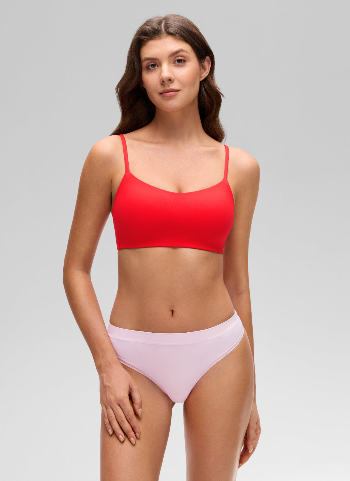 Softhold Mold Bralette mit Spaghetti-Trägern