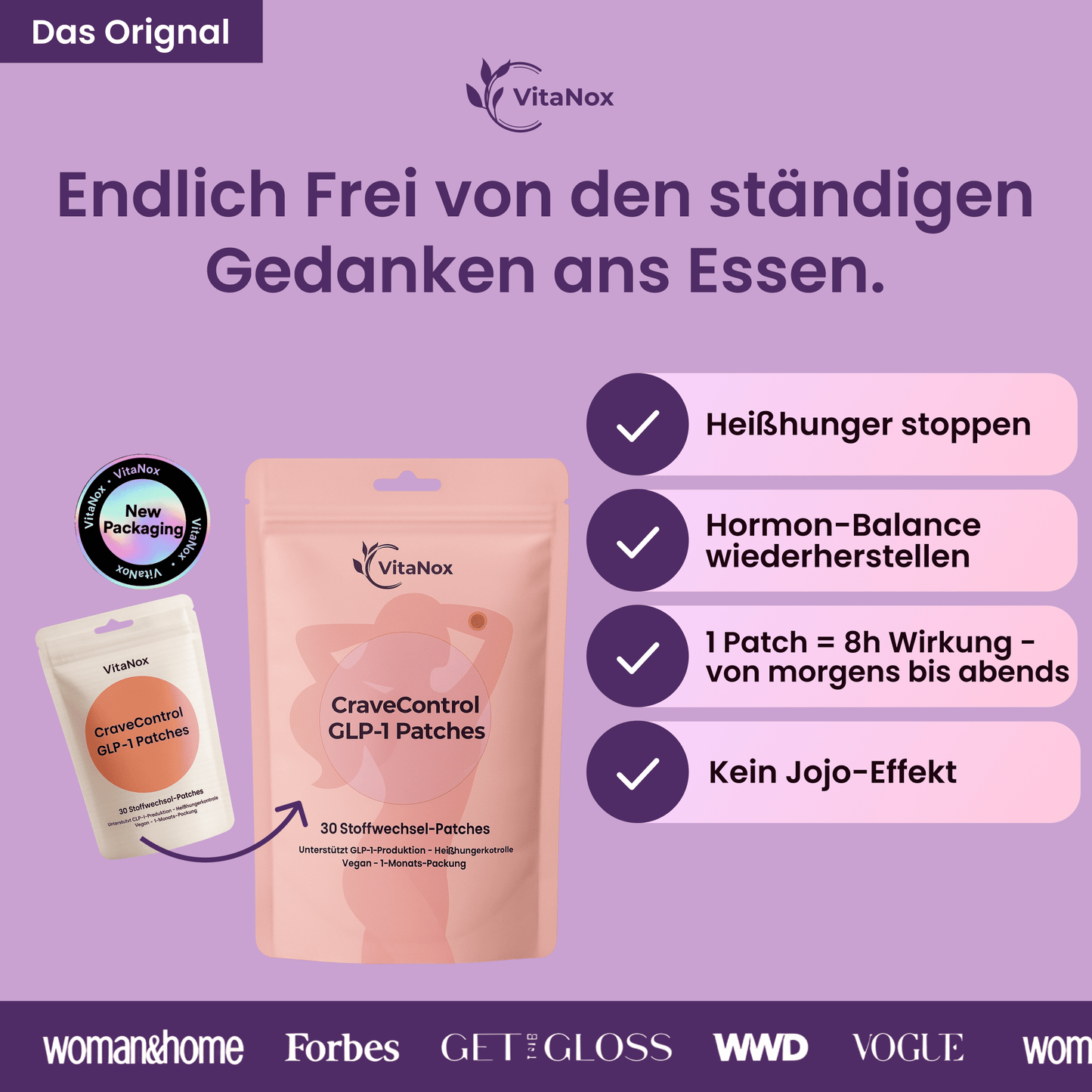 VitaNox | Stoffwechsel & Craving Balance Pflaster