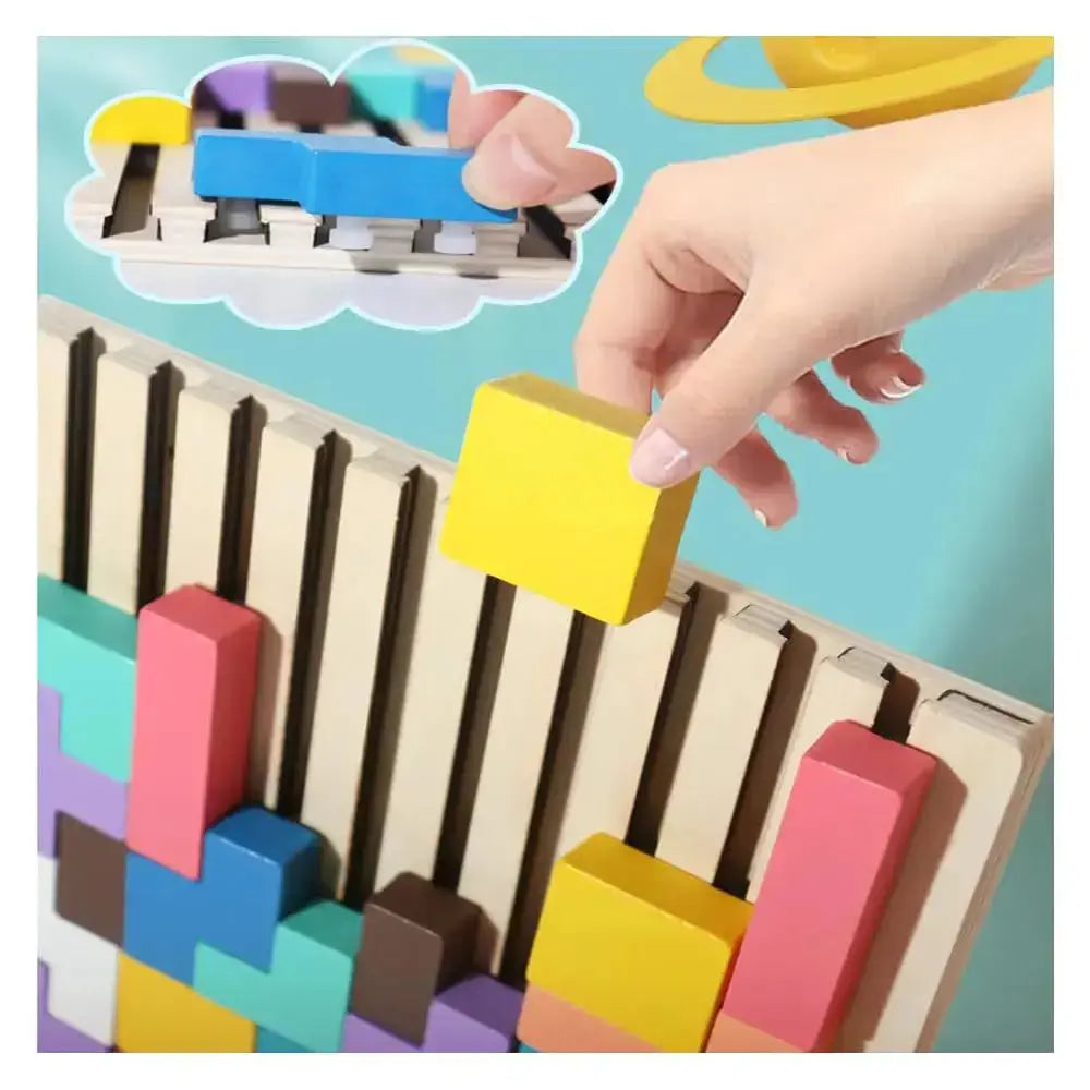 Holz-Stapelspiel – Stressabbau & Konzentrationstraining