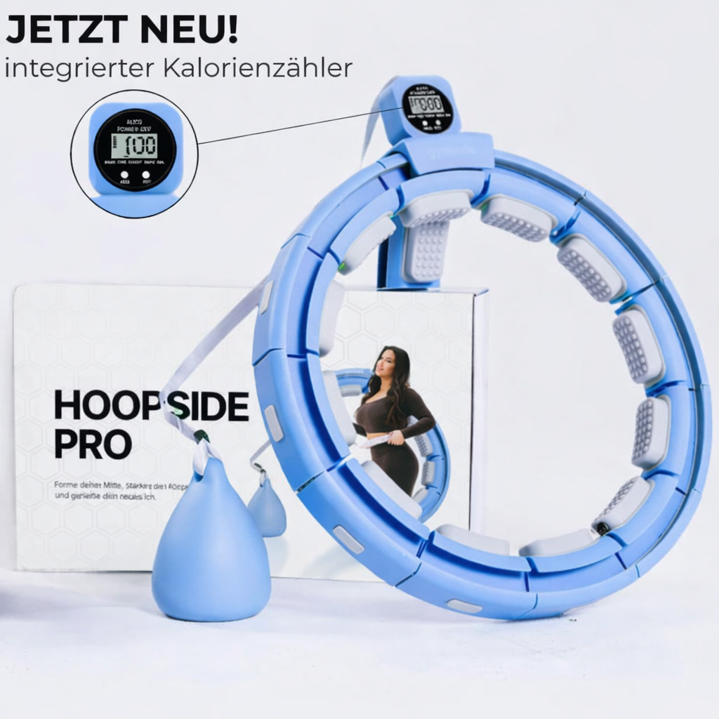 SlimHoop™ | Smart Hula Hoop mit Kalorienzähler für effektives Training zuhause