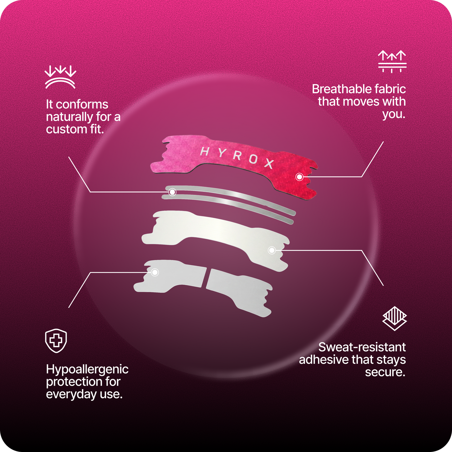 HiStrips x HYROX – Pink Edition