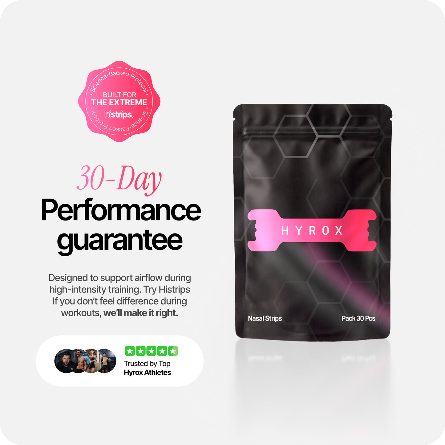 HiStrips x HYROX – Pink Edition