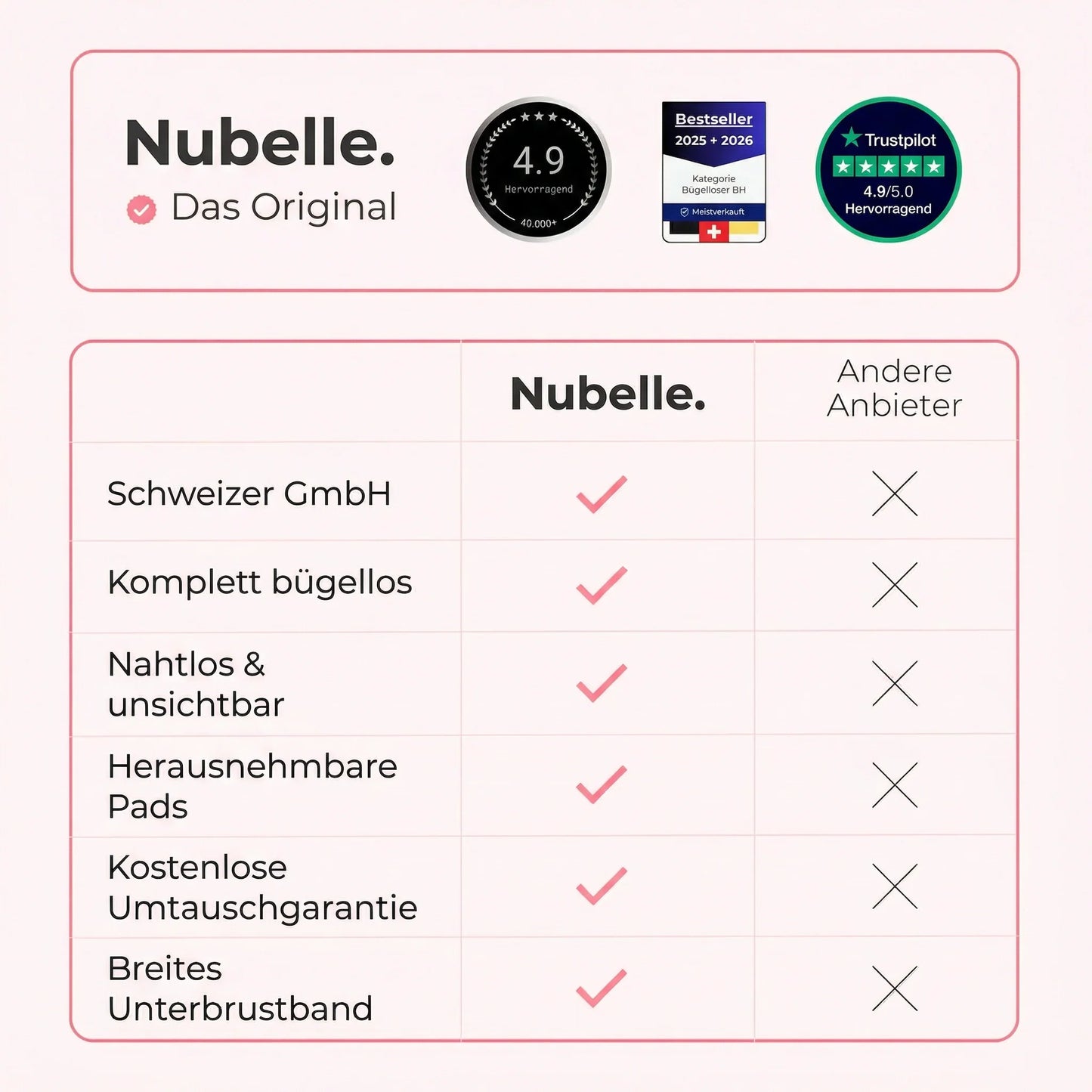 Avelisse™ – Premium Seamless-BH für bequemen Halt den ganzen Tag
