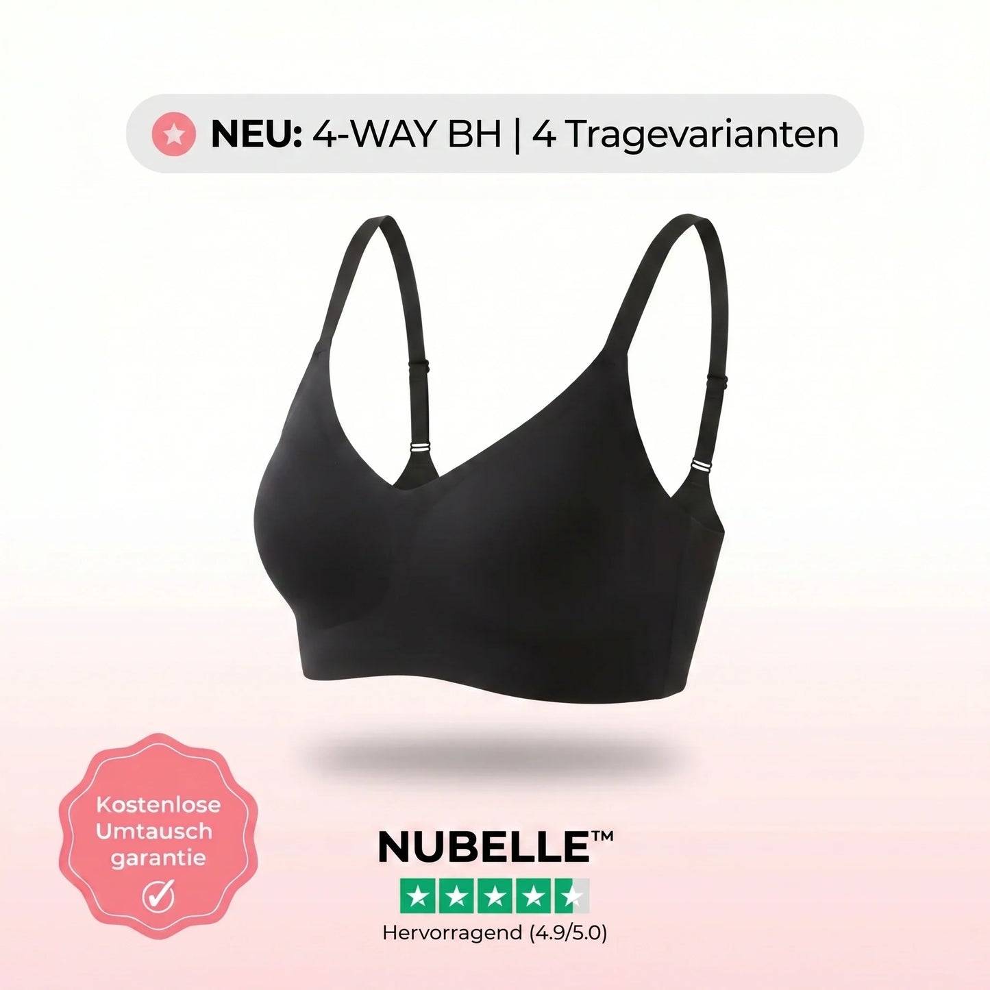 PureSupport™ Nahtloser BH – natürliche Formgebung und dauerhafter Tragekomfort