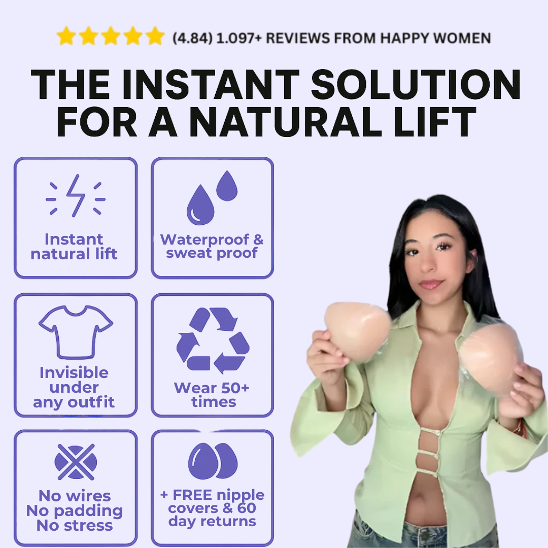 Bumbas UltraLift™ | Unsichtbare Silikon-Einlagen mit Extra Halt & Boost