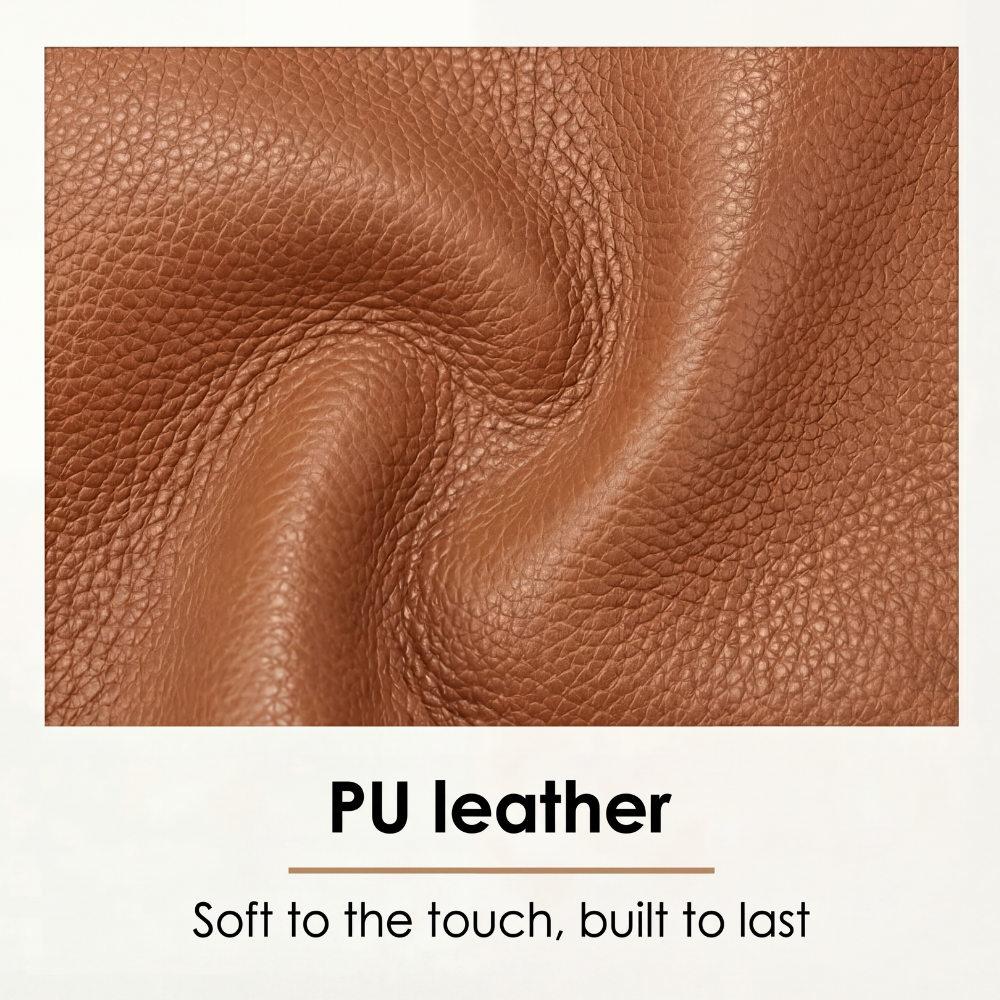 AmberCurve™ | Weiche Leder-Hobo-Tasche mit mehreren Fächern