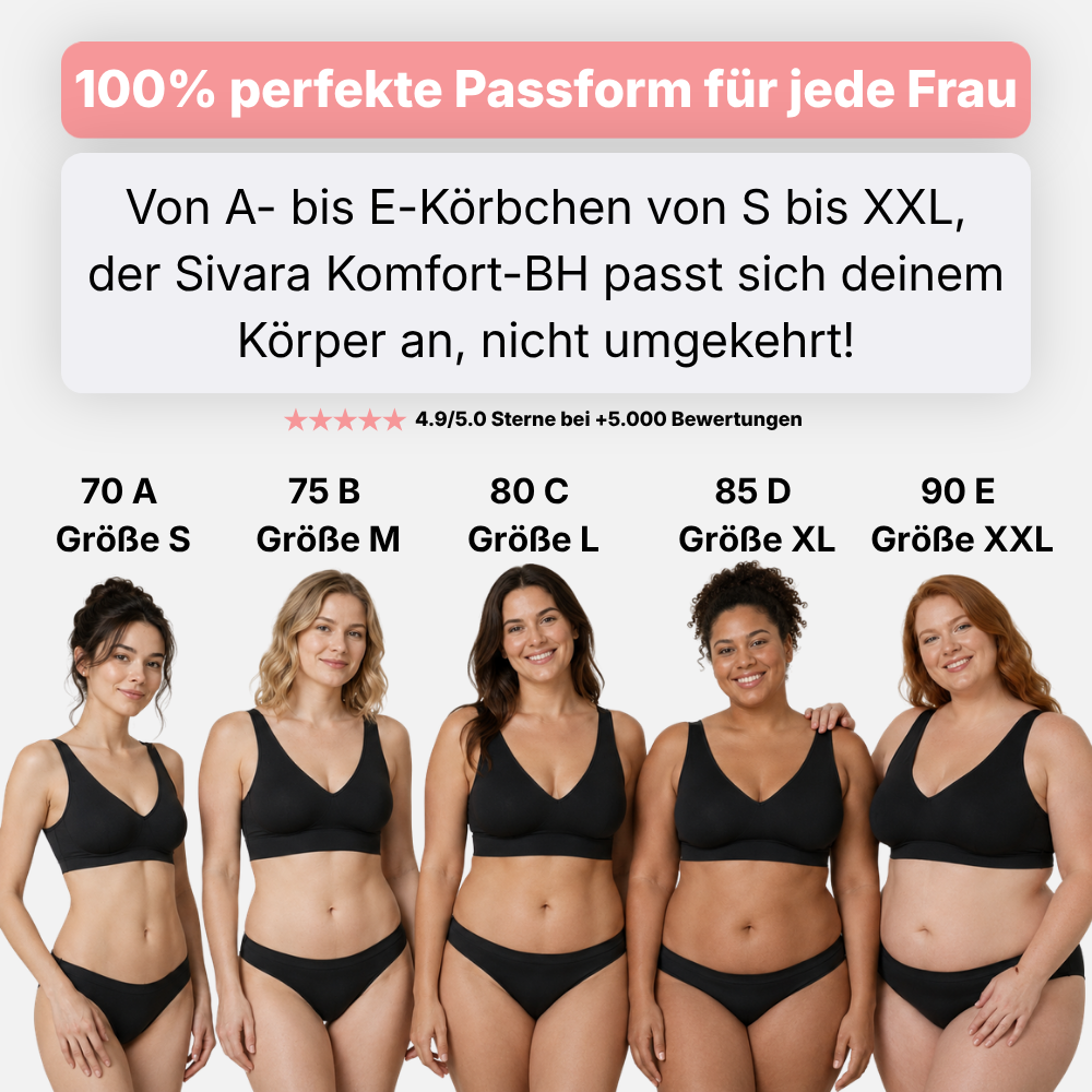 Lunavelle™ – Nahtloser Komfort-BH ohne Bügel für sanften Halt