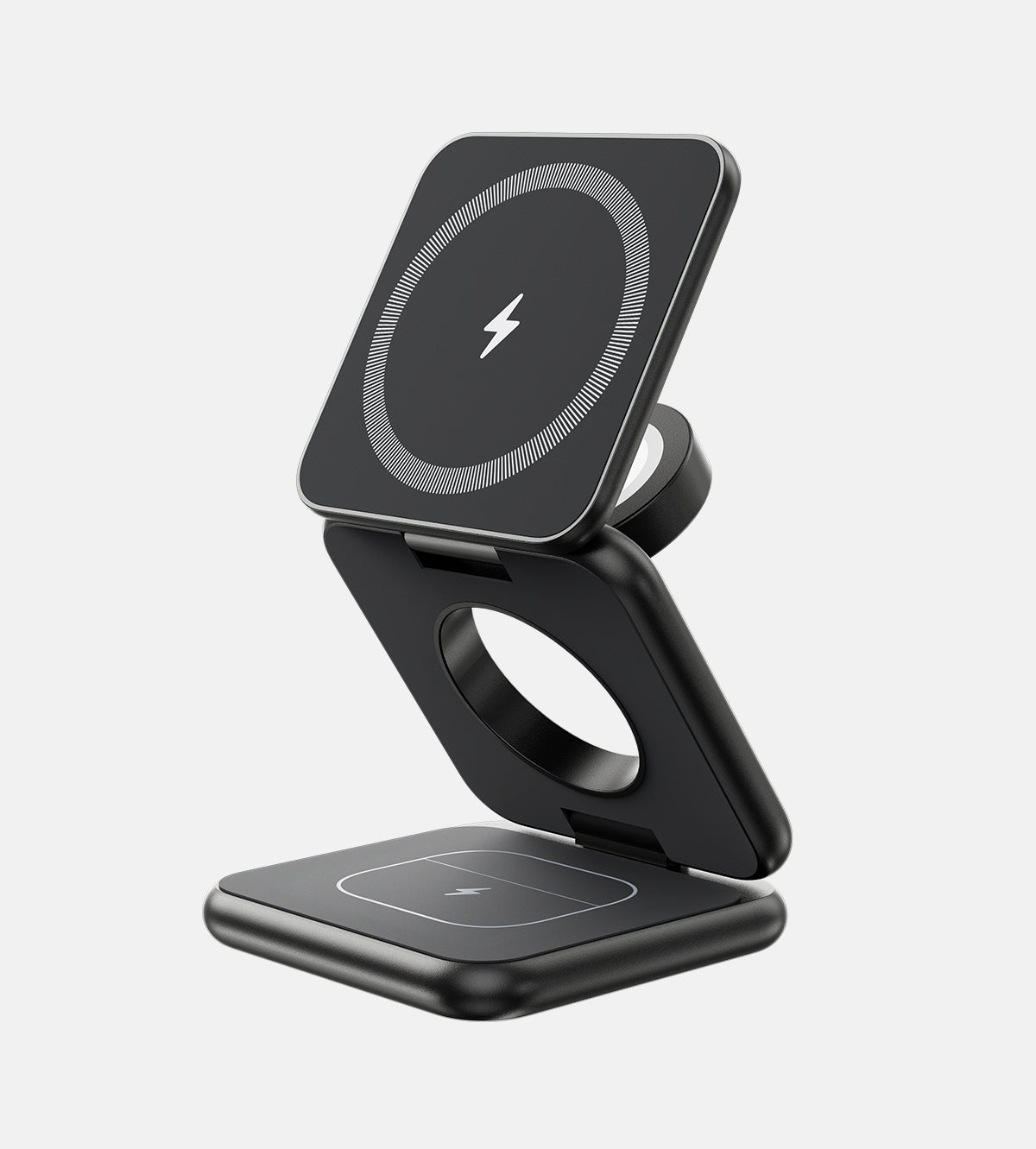 3-in-1 Wireless Charging Stand | Ordnung & Schnellladen