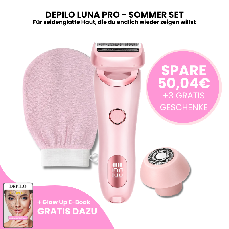 Lunelle™ Haarentfernungs-Set für glatte Haut im Sommer
