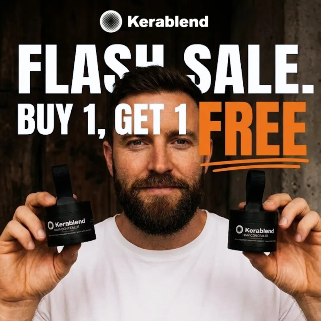 1 + 1 GRATIS | Kerablend™ Mineral-Haarverdichtung | Sofort volleres Haar in 60 Sekunden
