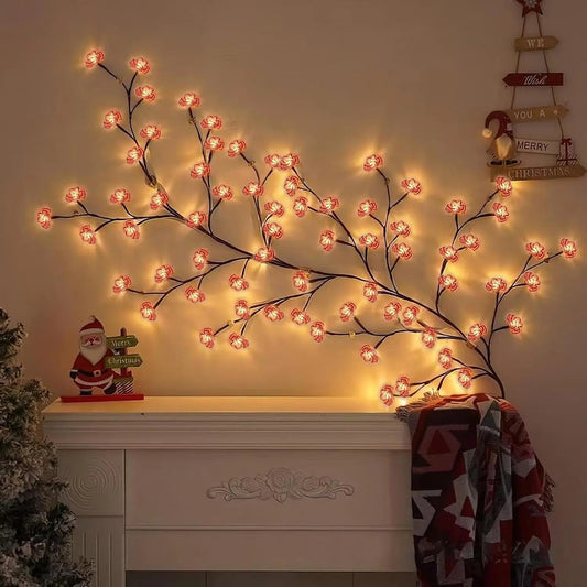 Kirschblüten Wandlicht | Romantisches LED-Blütenlicht für stimmungsvolle Räume