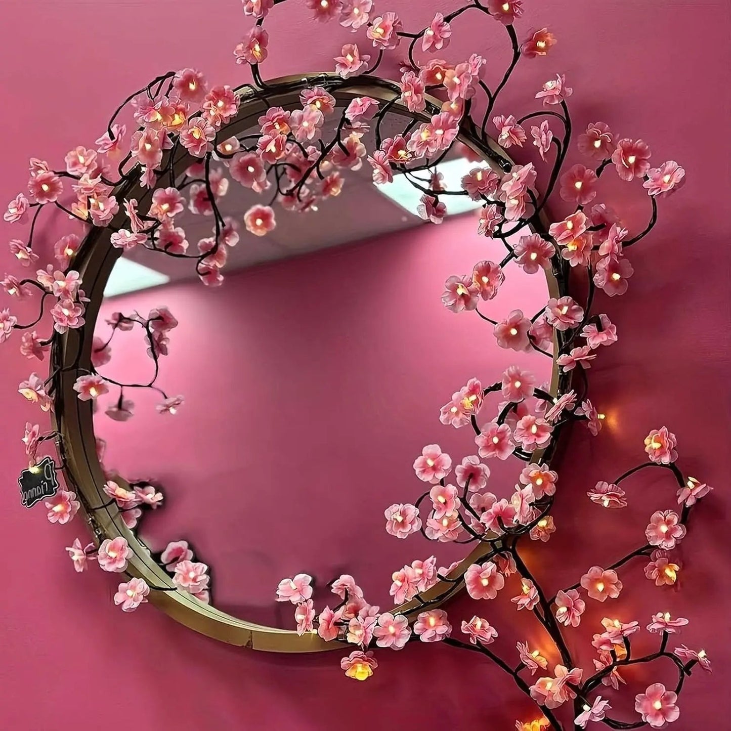 Kirschblüten Wandlicht | Romantisches LED-Blütenlicht für stimmungsvolle Räume