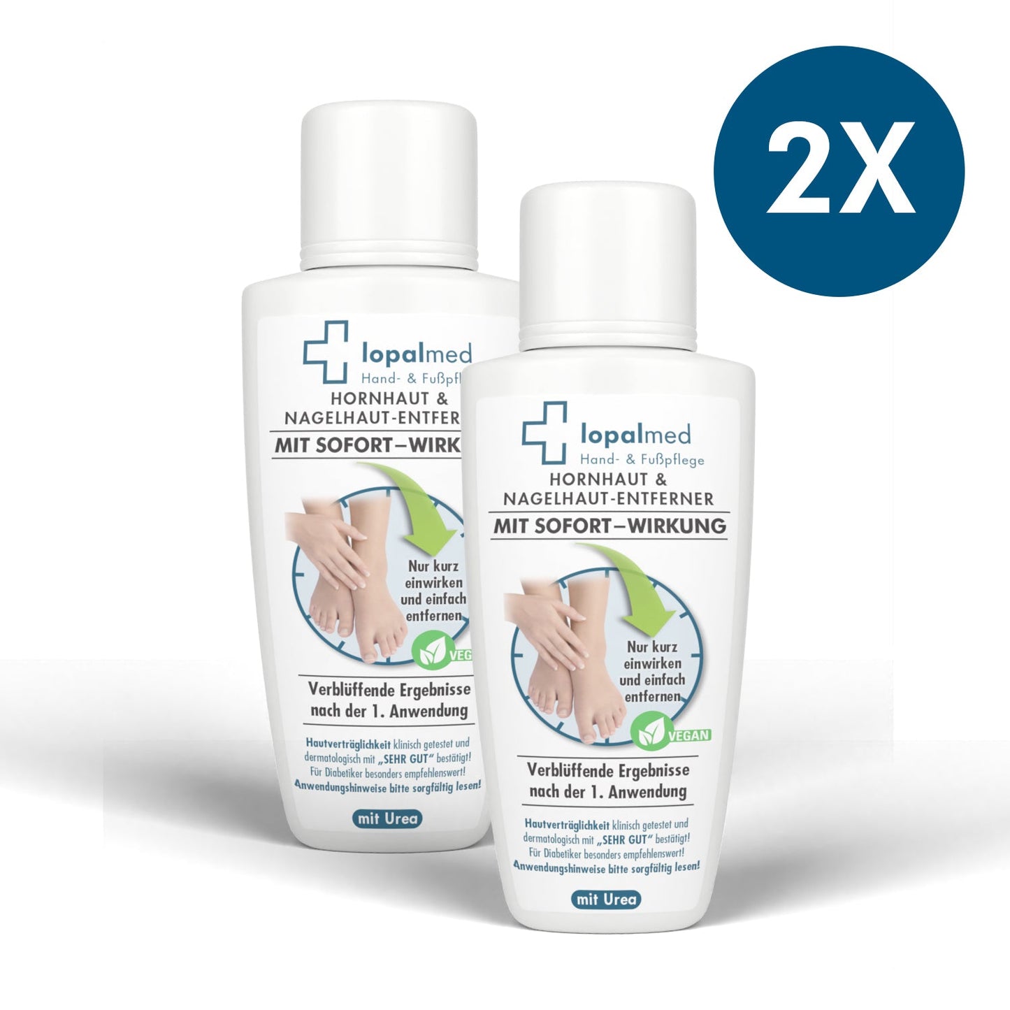 SoftStep™ Entferner-Lotion für sanfte Hornhaut- und Nagelhautpflege