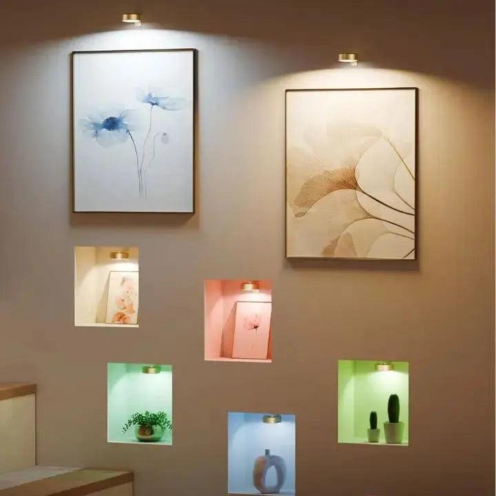 Kabellose LED-Bilderleuchte | Elegantes Licht für Kunst & Dekoration