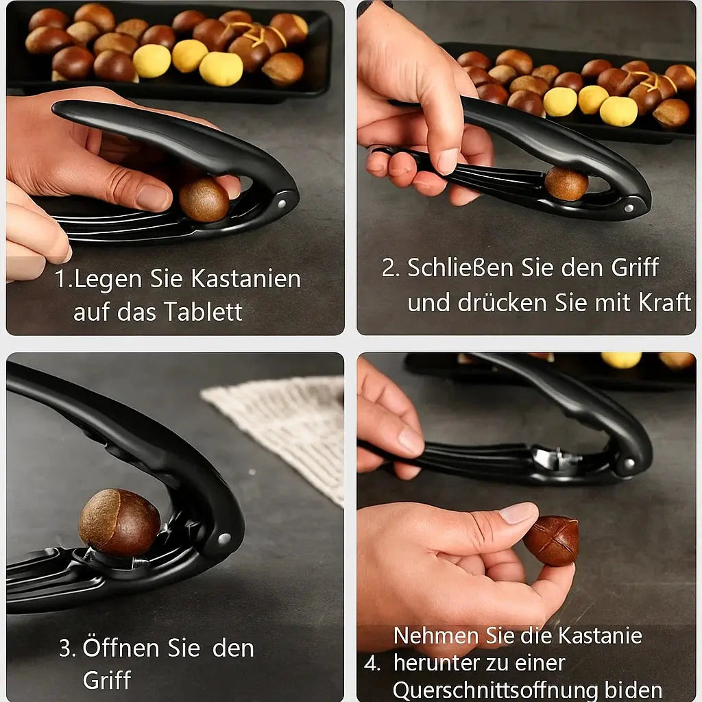 Maronenschäler | Kastanien & Nüsse schnell & sicher schälen