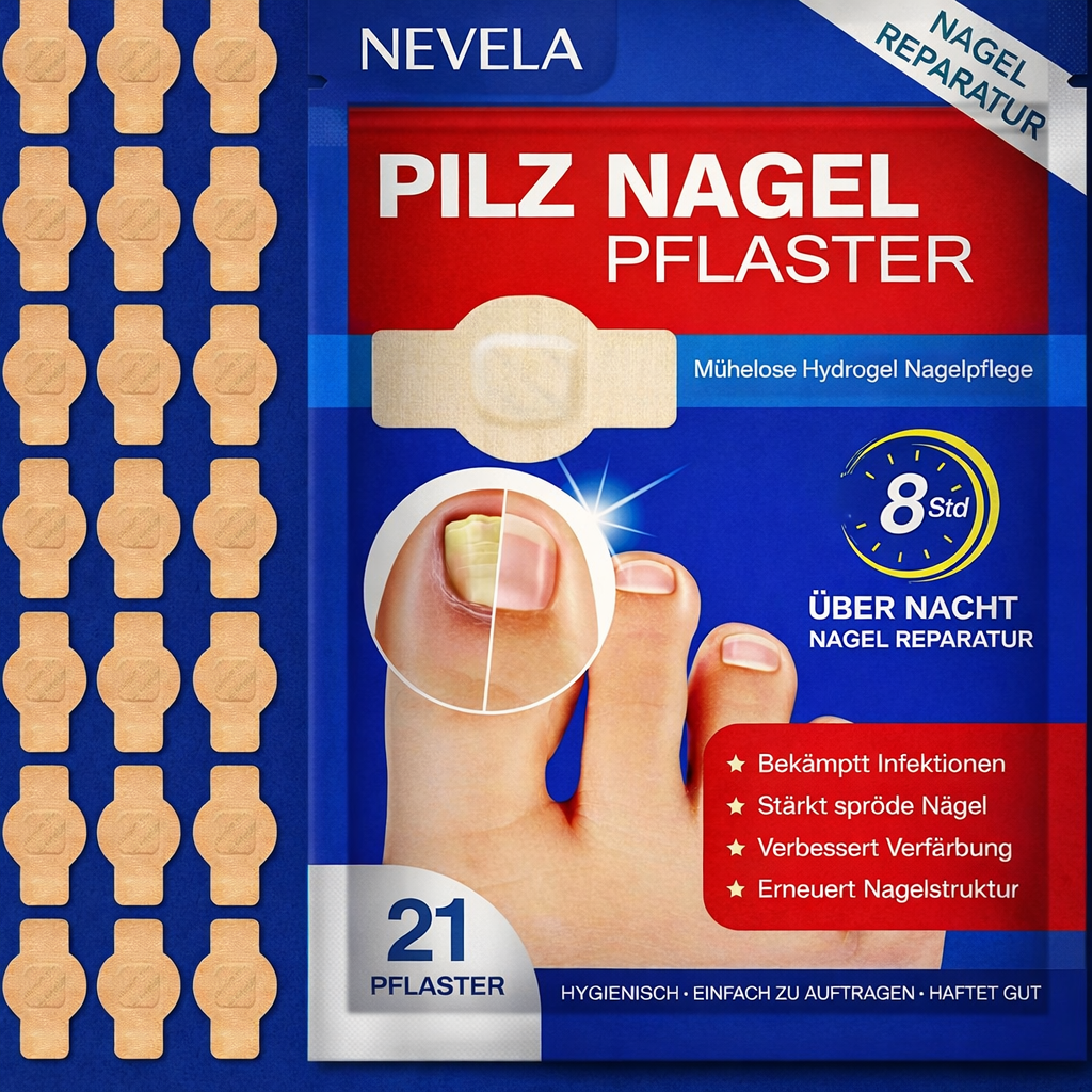Nevela™ | Pflege-Patches für schöne Fußnägel