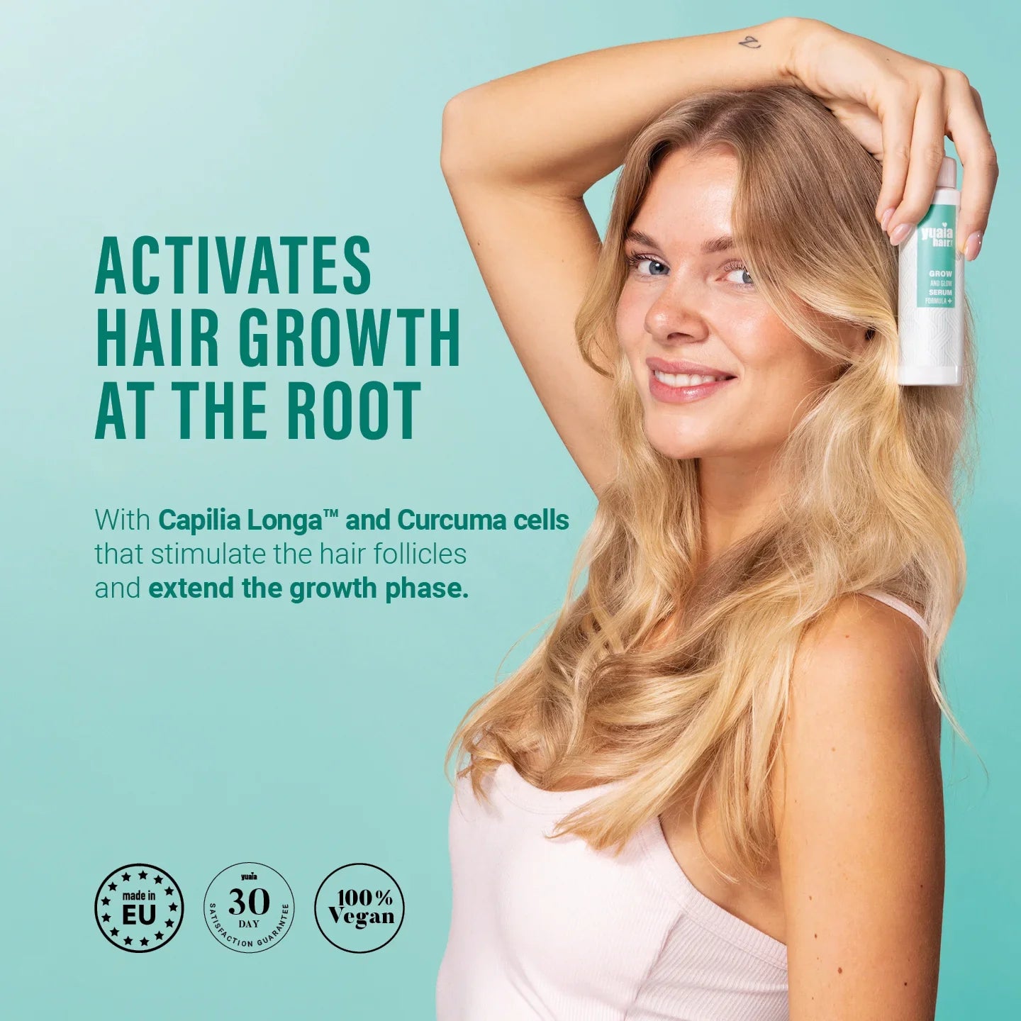 GlowRoot™ – Hair serum for stronger roots & more shine
