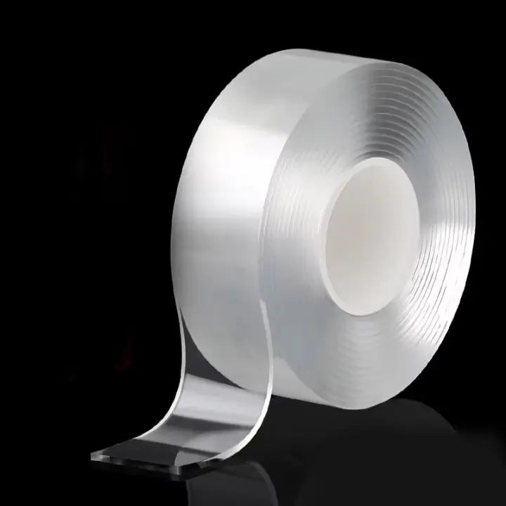 Nano Klebeband – Doppelseitig | Transparent, wiederverwendbar & vielseitig