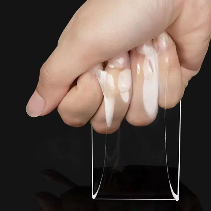 Nano Klebeband – Doppelseitig | Transparent, wiederverwendbar & vielseitig