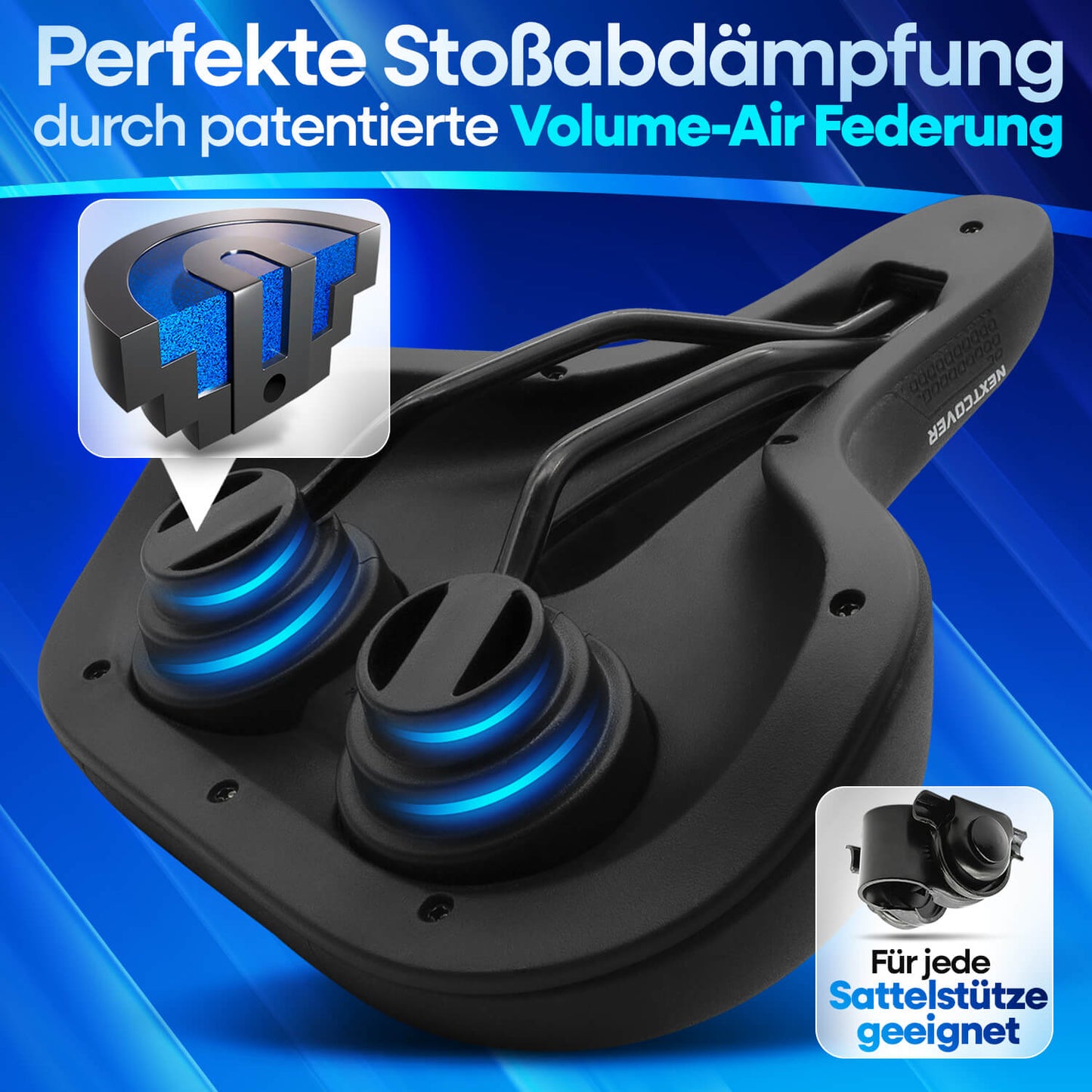 NEXTCOVER® | Fahrradsattel ComfortOne - das Original