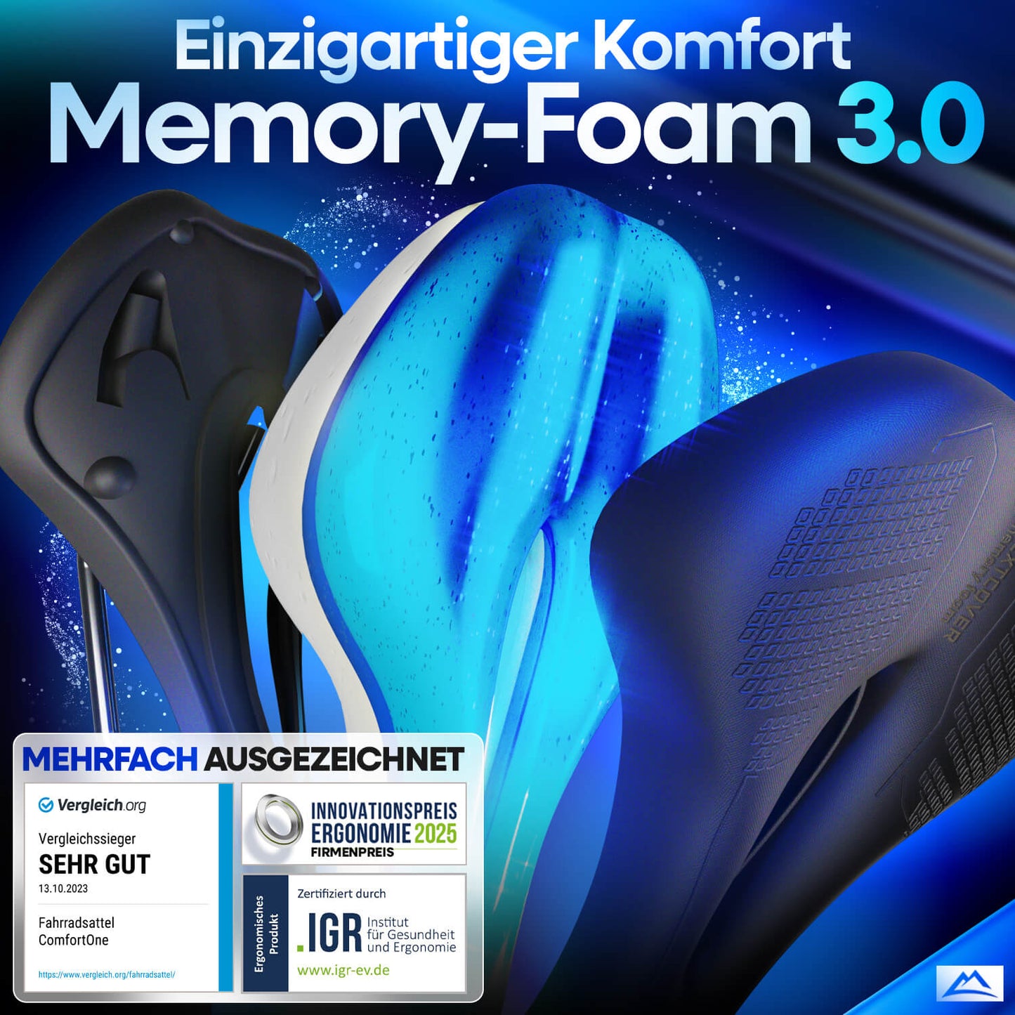 NEXTCOVER® | Fahrradsattel ComfortOne - das Original