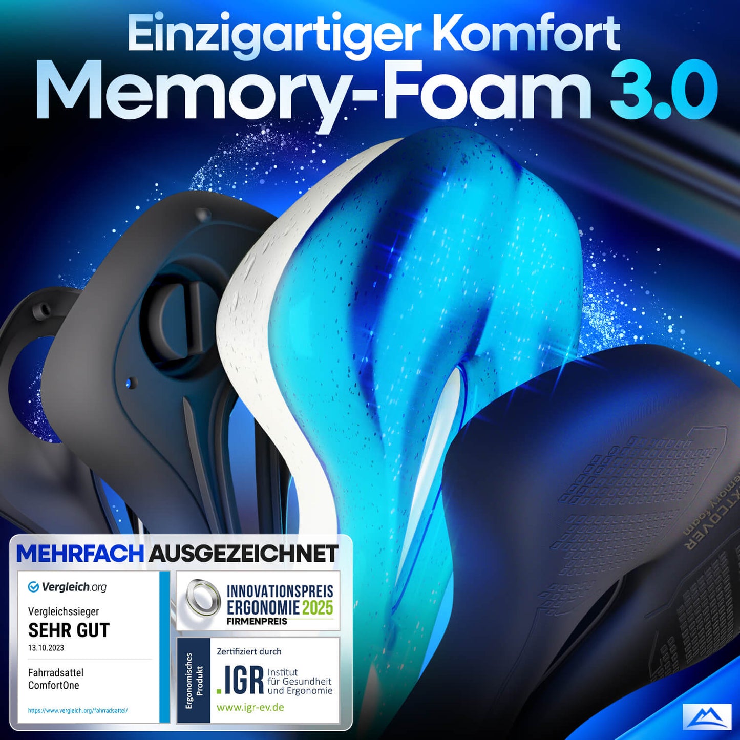 NEXTCOVER® | Fahrradsattel ComfortOne - das Original