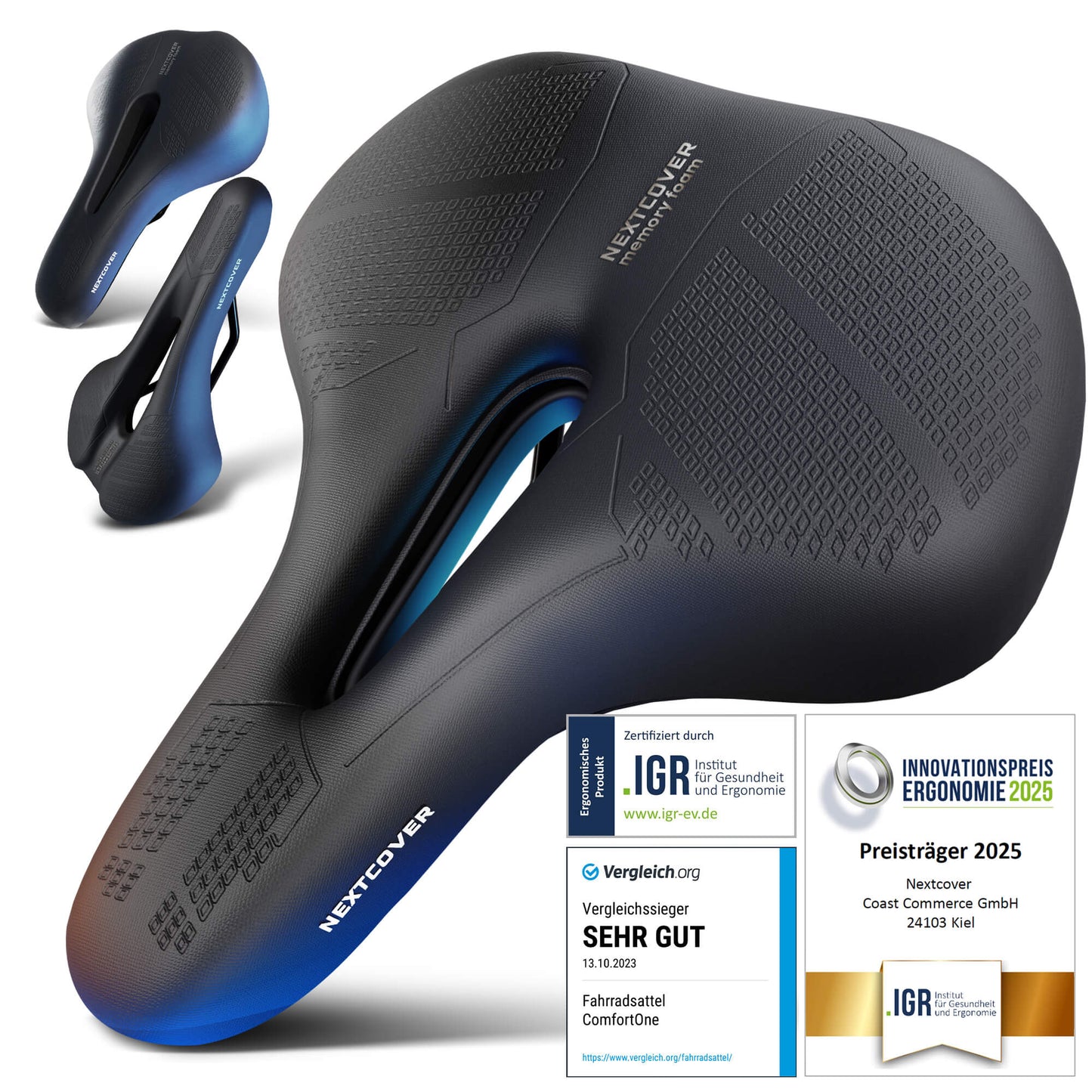 NEXTCOVER® | Fahrradsattel ComfortOne - das Original