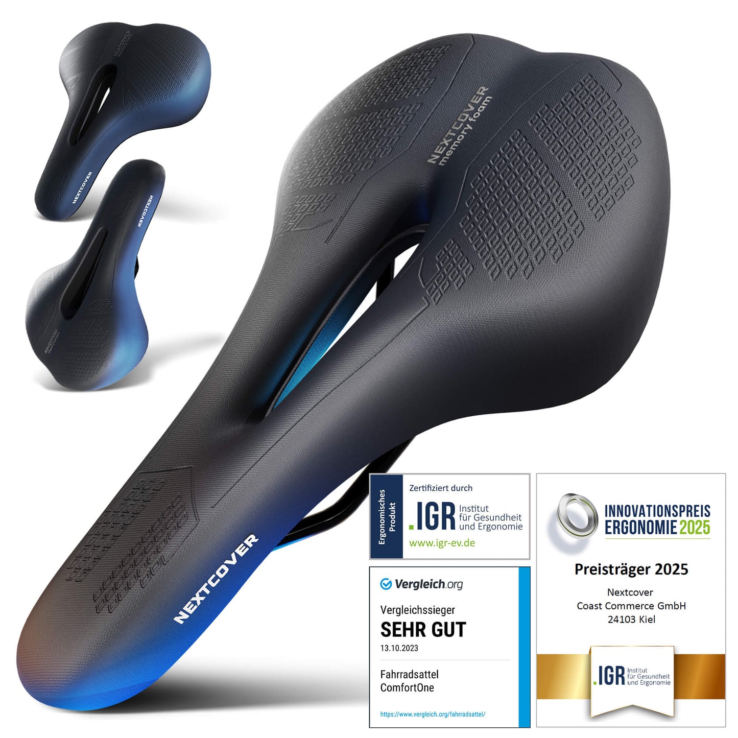 NEXTCOVER® | Fahrradsattel ComfortOne - das Original