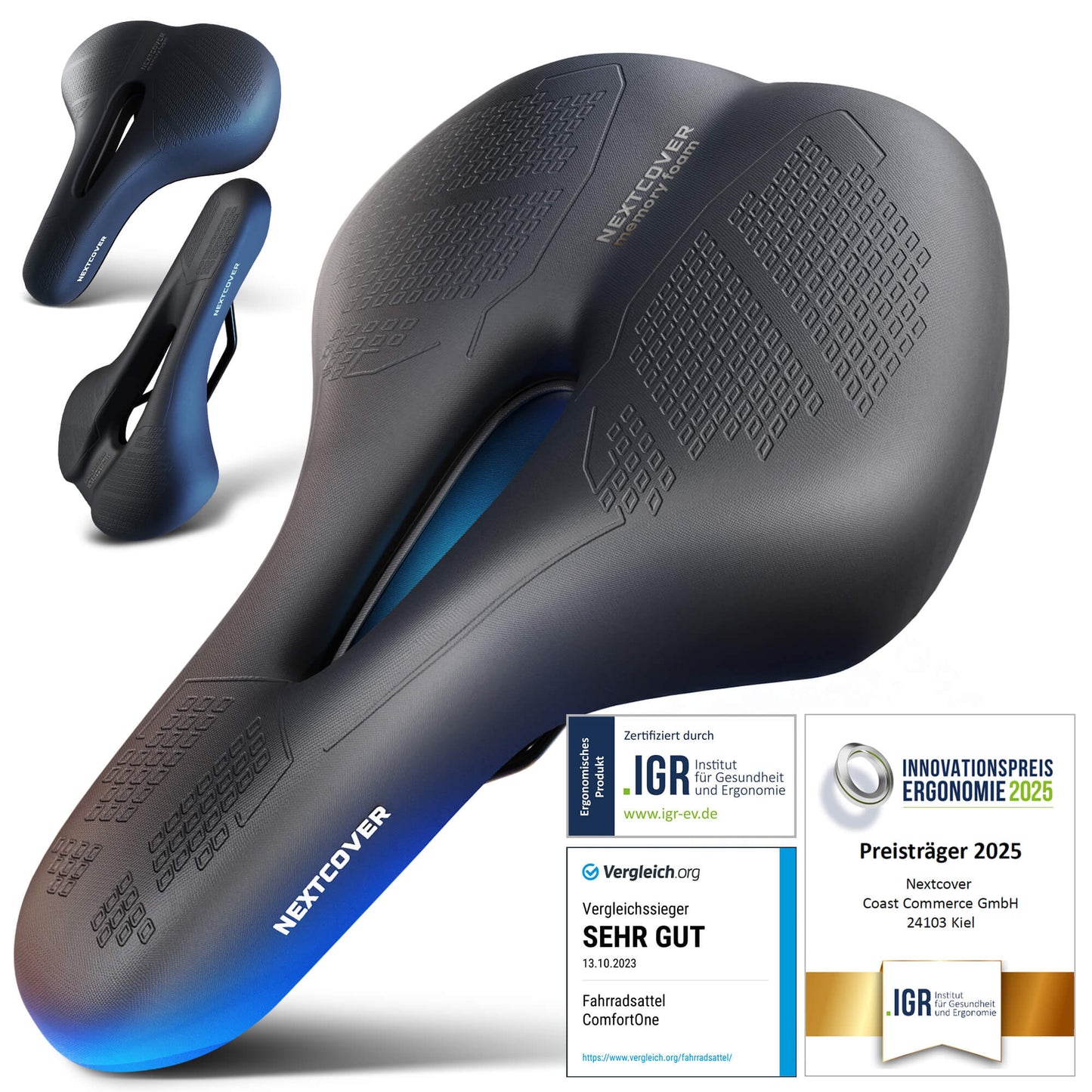 NEXTCOVER® | Fahrradsattel ComfortOne - das Original