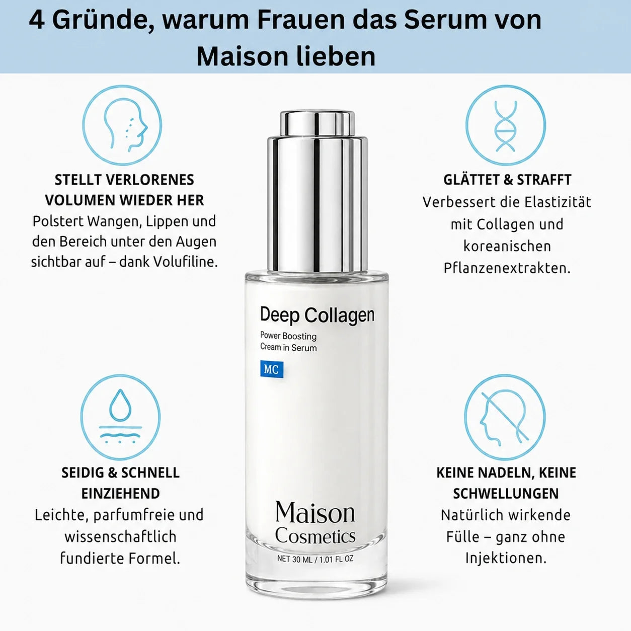 LumiVolume™ Kollagen-Serum für täglich glatte, hydratisierte Haut