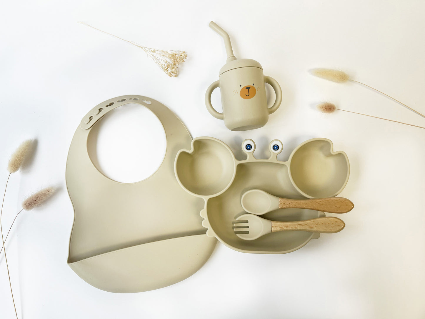 Gabin Essens-Set für Kinder | Krabben-Design