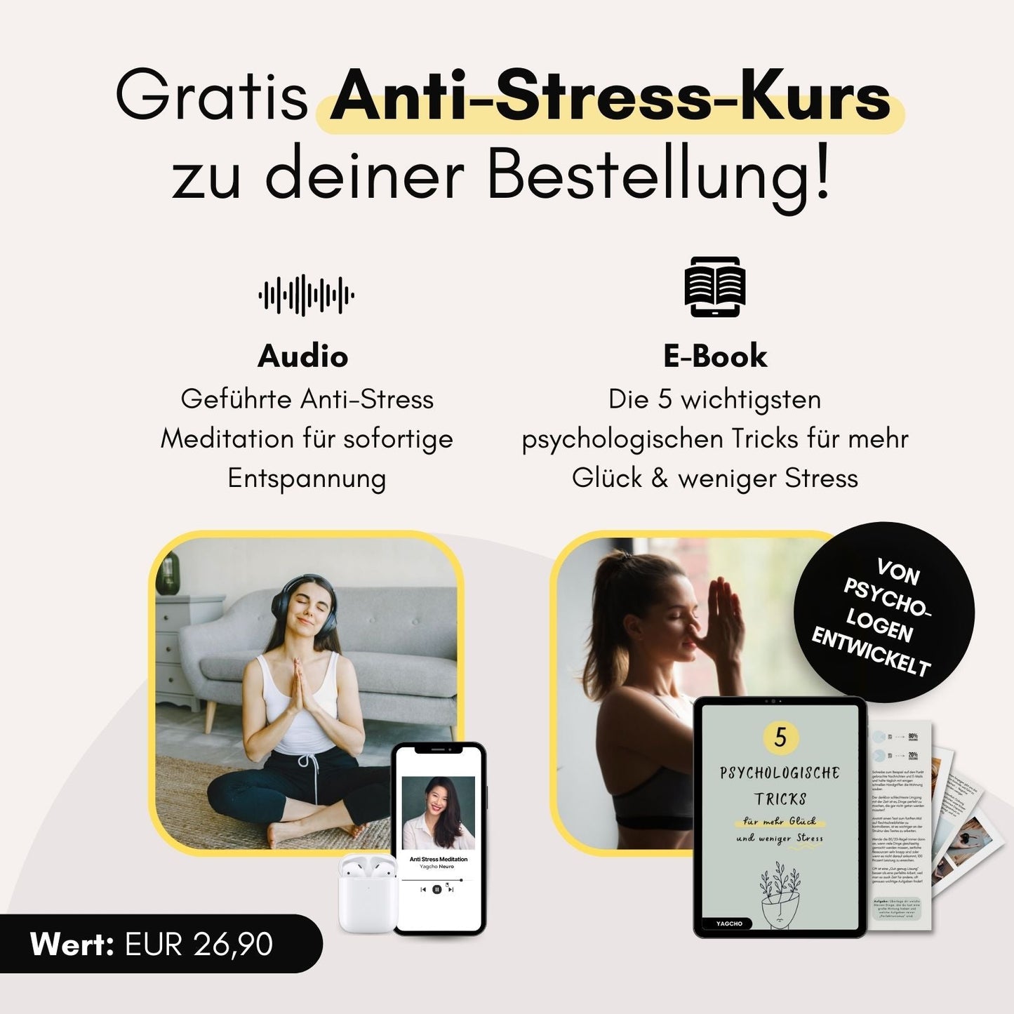 Neurovia™ | Natürlicher Anti-Stress Komplex für mentale Balance