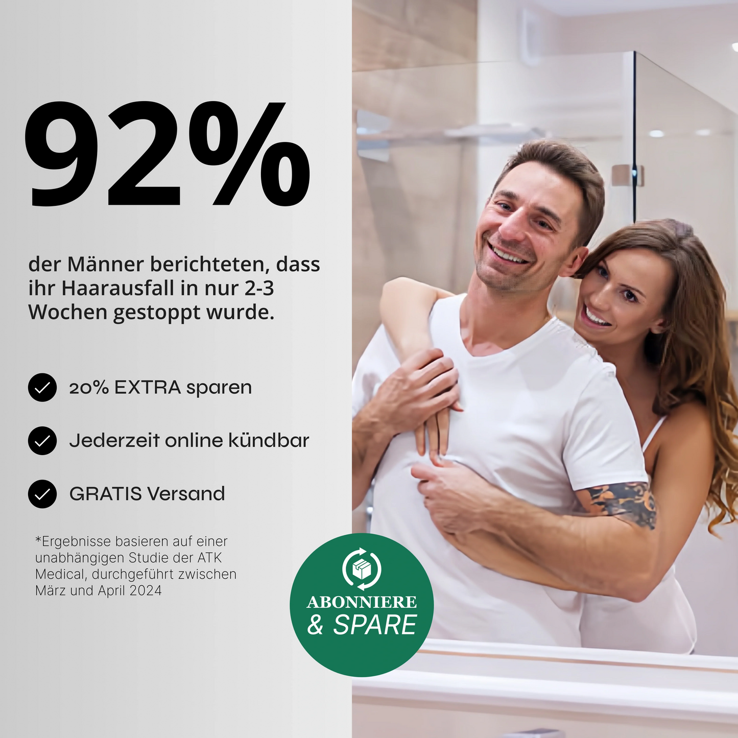 HairViva™ Haarwuchs-System für kräftigeres und dichteres Haar