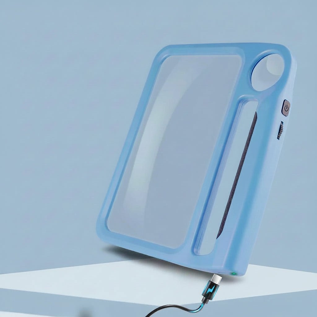 ClearView™ | LED-Leselupe – 5-fach & 10-fach mit USB-Aufladung