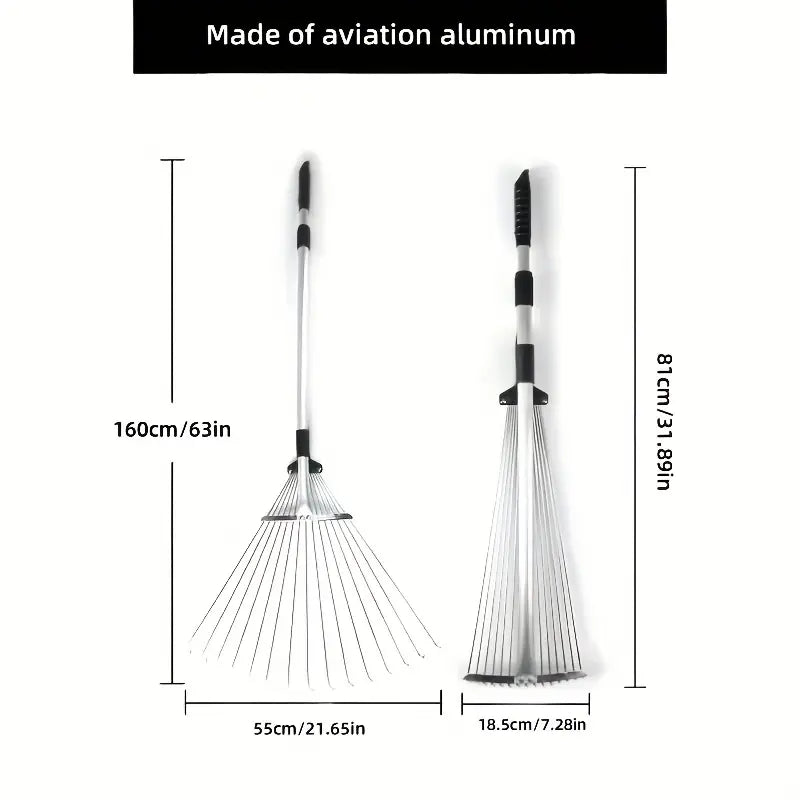 RetractPro™ | Der vielseitige Gartenrechen