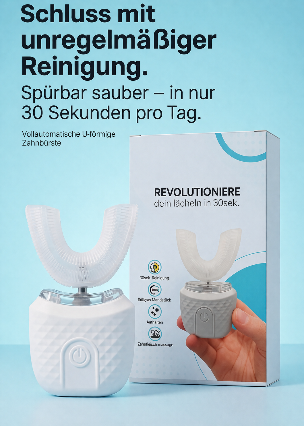 Dentivance™ | 30 Sekunden Zahnbürste für gründliche Reinigung
