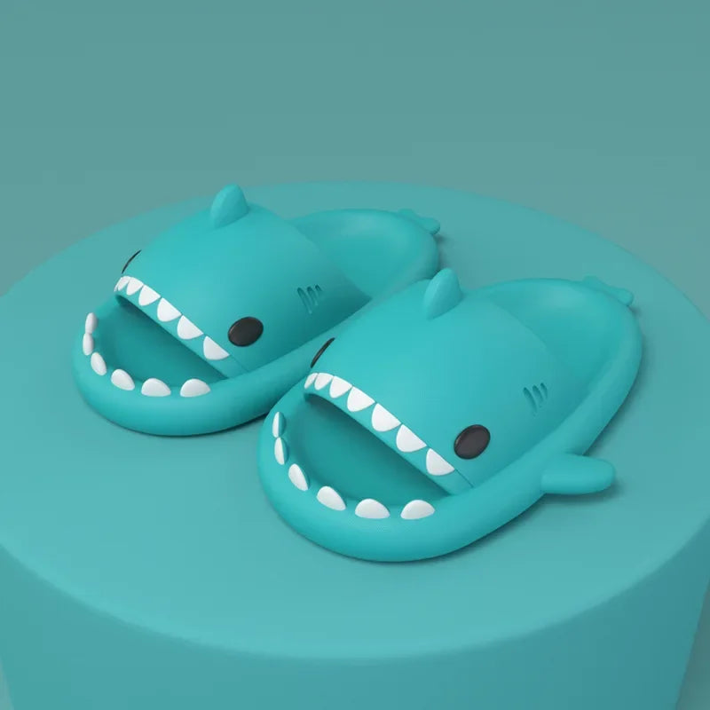Sharky™ | Bequeme Haifisch Sommer Slides