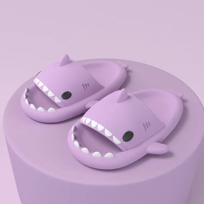 Sharky™ | Bequeme Haifisch Sommer Slides