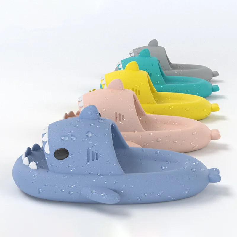Sharky™ | Bequeme Haifisch Sommer Slides