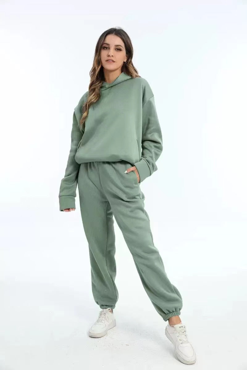 Comfy Chloe™ | Oversized High Waist Jogginganzug