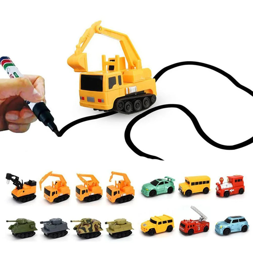 Magisches Linienfahrzeug | Die Zeichnungen Ihres Kindes erwachen zum Leben