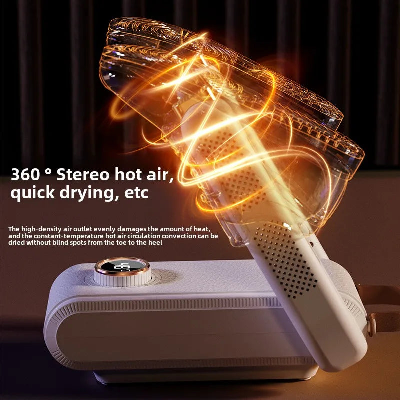 Faltbarer Schuh- & Stiefeltrockner | Schnelles Trocknen mit Heißluft