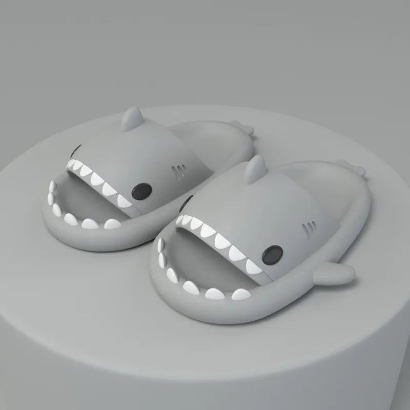 Sharky™ | Bequeme Haifisch Sommer Slides