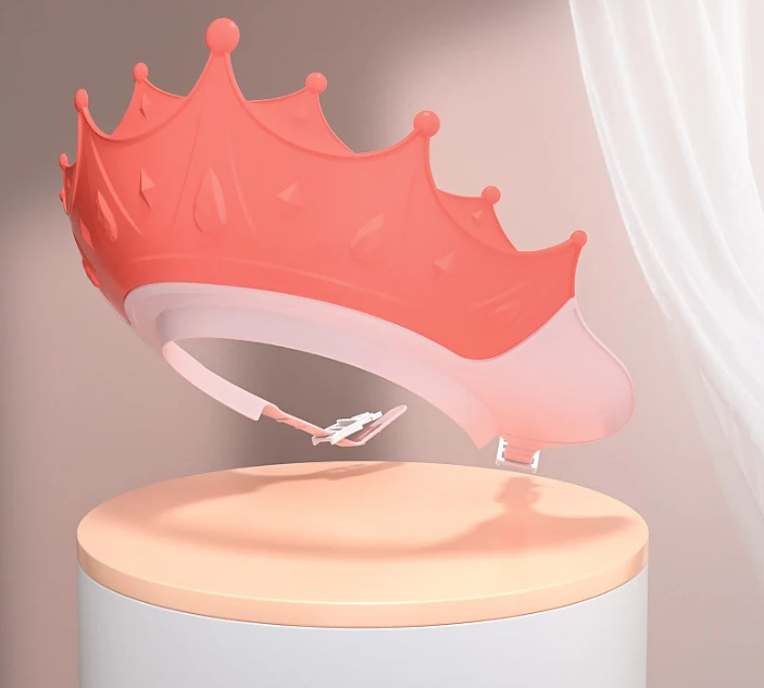 ShampooCrown™ |Verhindert, dass Wasser und Shampoo in die Augen von Kindern gelangen!
