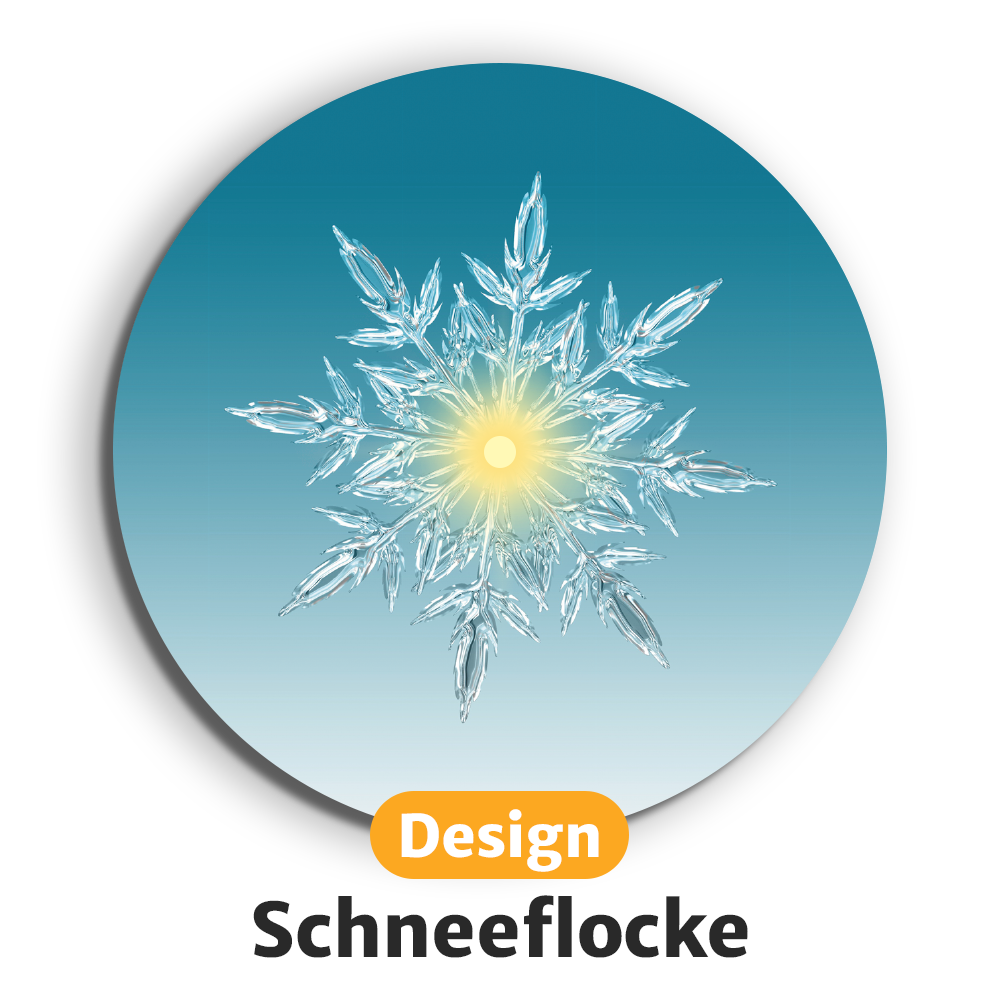 Leuchtende LED-Getränkeuntersetzer mit langlebigen Batterien