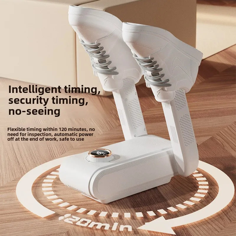 Faltbarer Schuh- & Stiefeltrockner | Schnelles Trocknen mit Heißluft