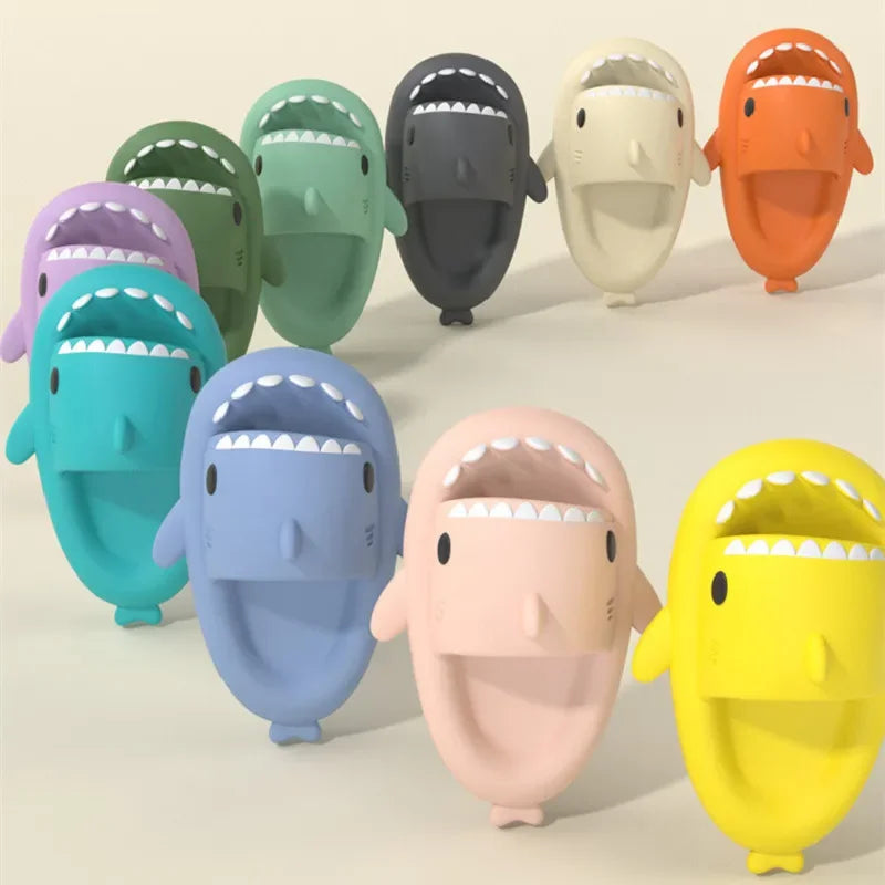 Sharky™ | Bequeme Haifisch Sommer Slides