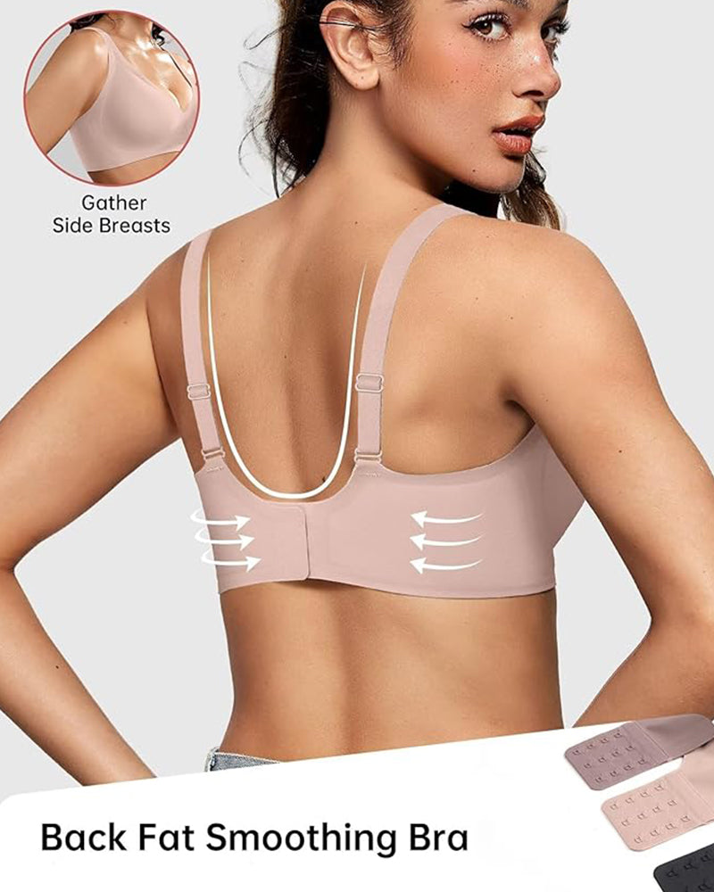 Seamless Deep V Push-Up Bra | Unsichtbar, bequem & kabellos
